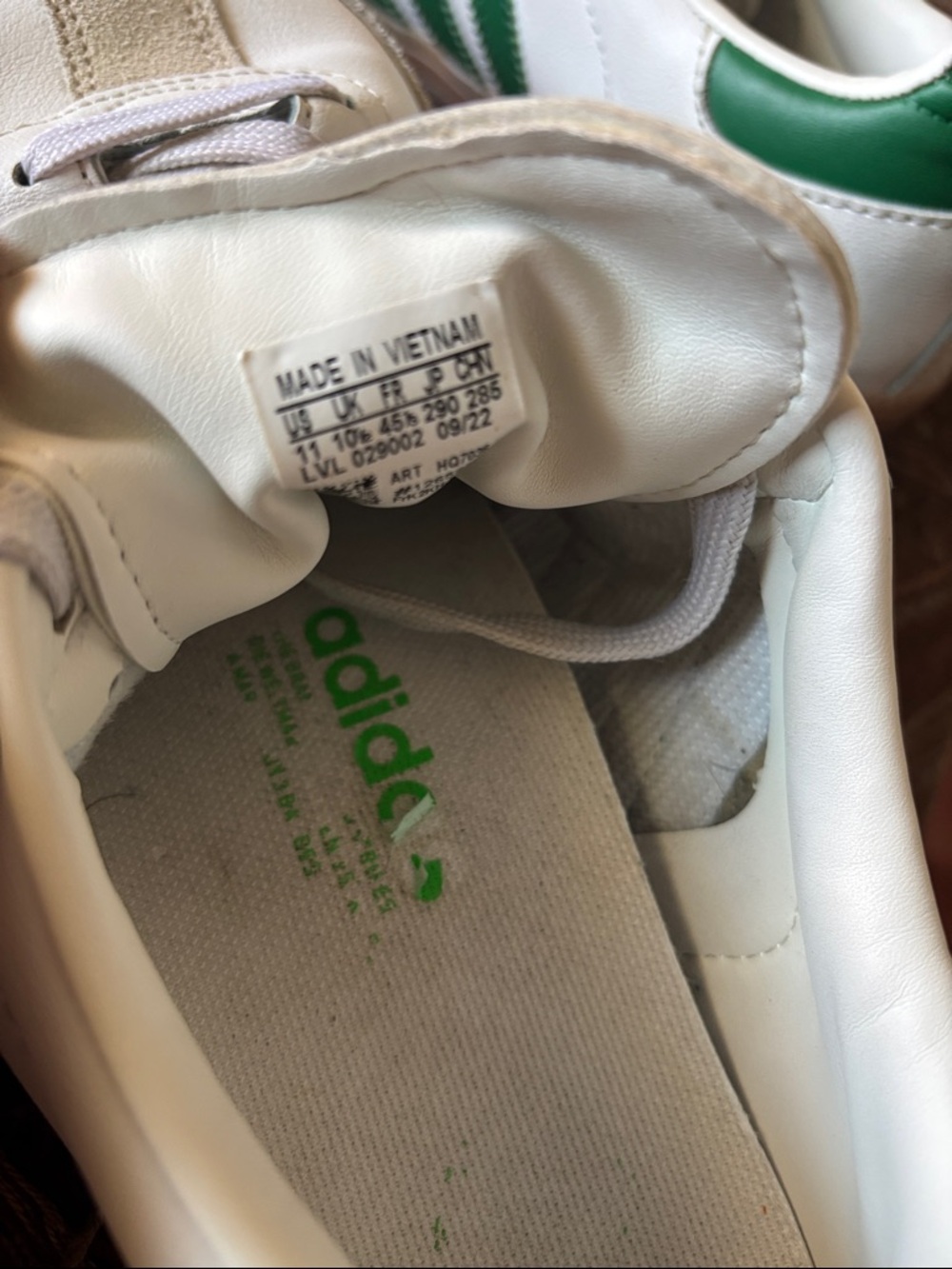 Adidas Samba Green stripe - Picture 6 of 6